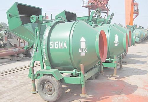 混泥土搅拌机上的应用